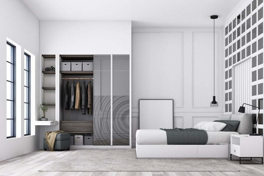 bedroom sliding closet doors