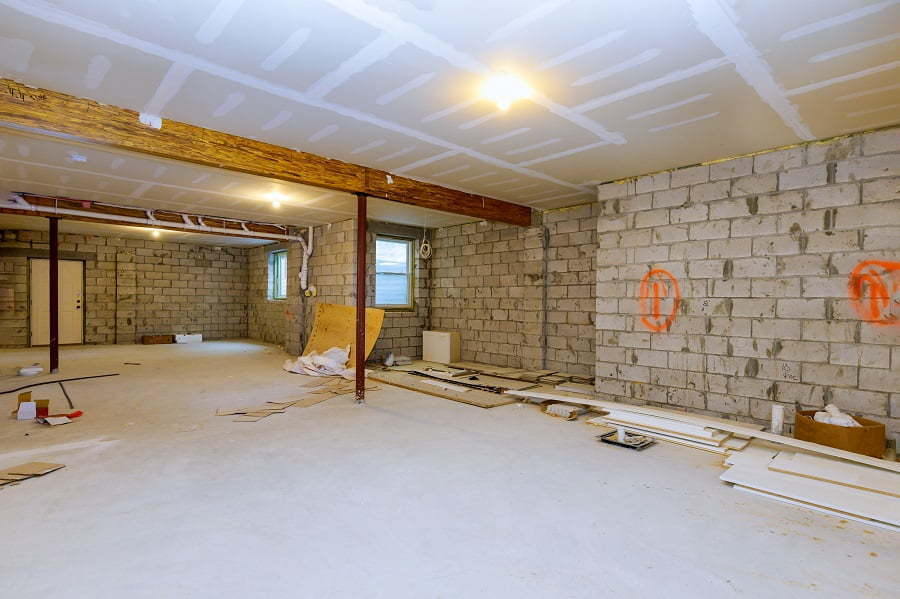 basement renovation