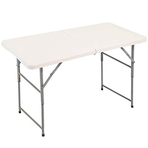 Forup Folding Utility Table, 4ft Fold-in-half