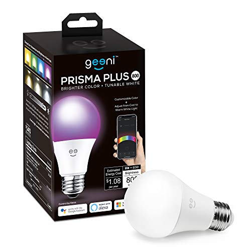 Geeni Prisma Plus 800 Wi-fi Led Smart Light Bulb