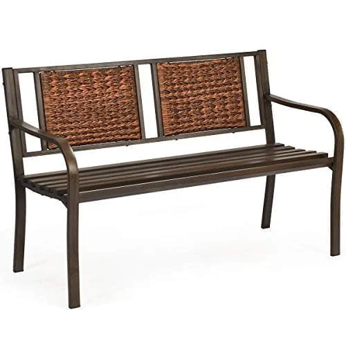 giantex-patio-garden-bench-heavy-duty-ergonomic-2172406