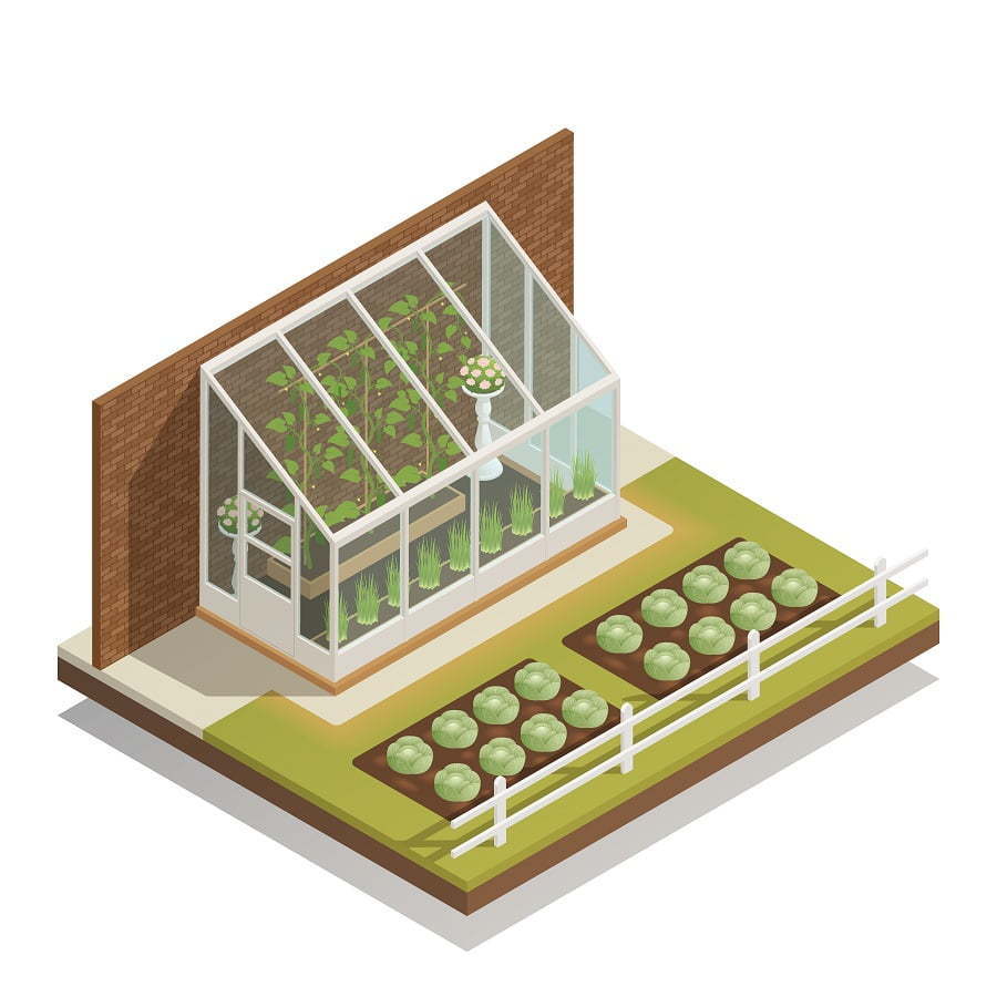 lean-to greenhouse