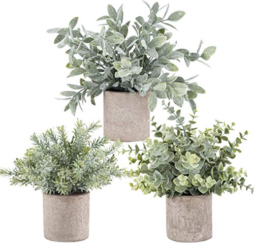 The Top 10 Best Artificial Plants Of 2021   Potted Artificial Plastic Eucalyptus Decoration 