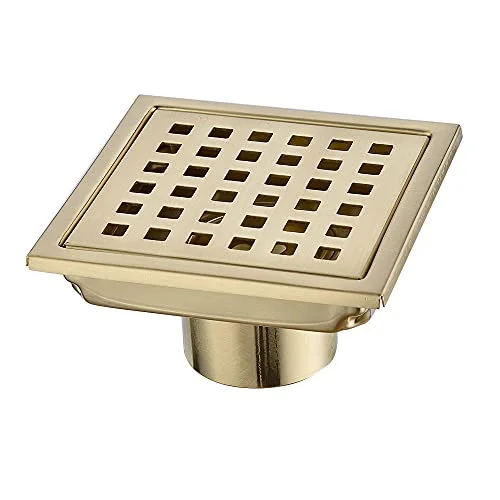 Square Shower Drain 4 Inch, Nicmondo Floor Waste