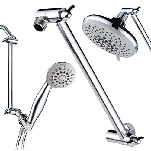 Hotel Spa 11" Solid Brass Adjustable Shower