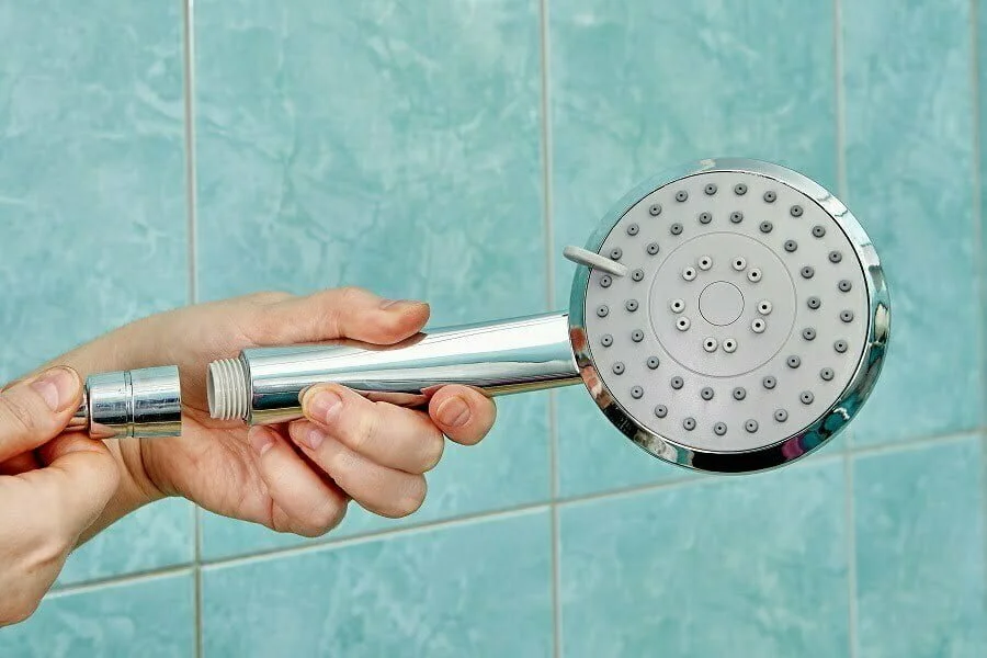 showerhead disassemble