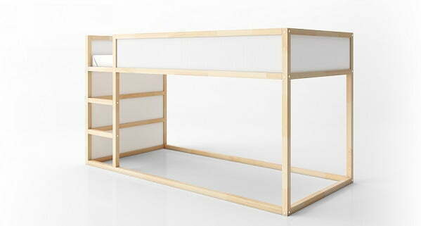 lofted bed