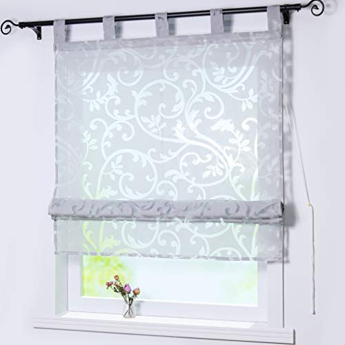 Roman Shades For Windows Sheer Voile Window