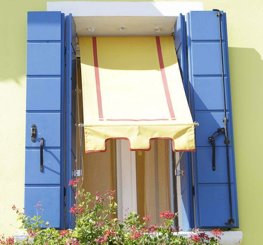 window awning