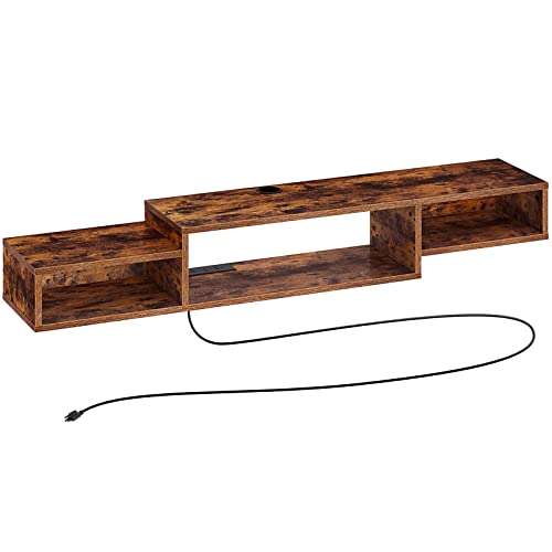 Rolanstar Wall Mounted Media Console With Power