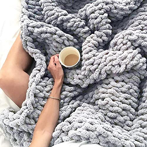 Abound Chunky Knit Blanket Throw - Queen Size