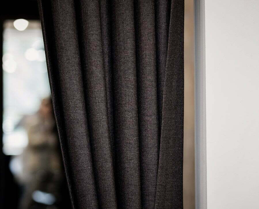 thick curtains