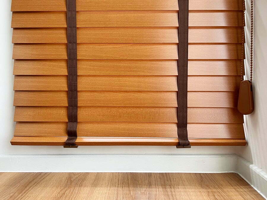 wooden blinds