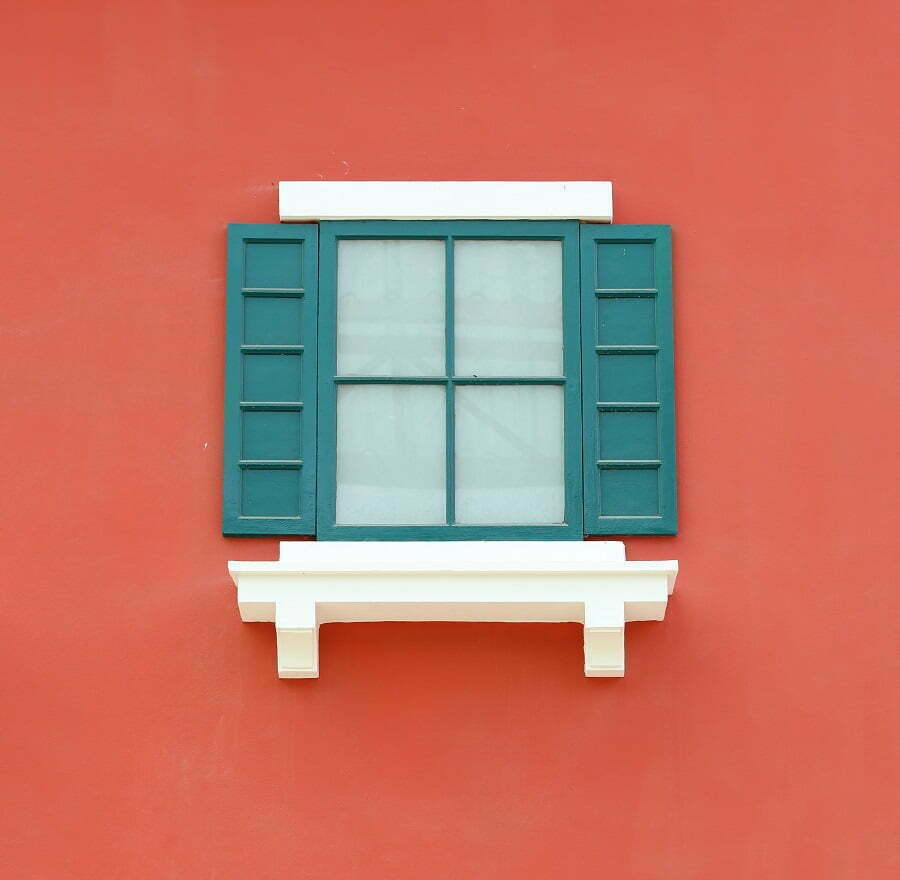 faux shutters