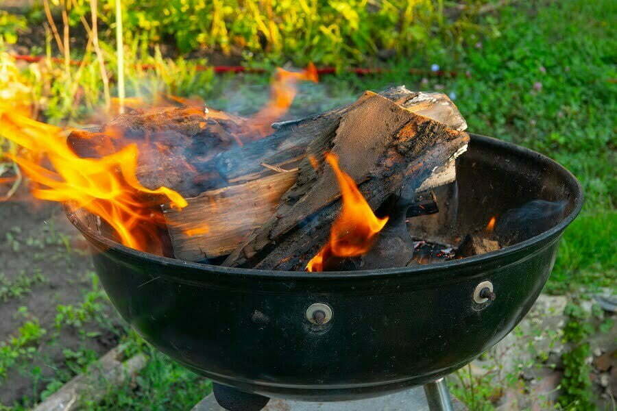 fire pit smoking