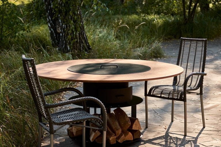 Can You Put A Portable Fire Pit On A Wood Deck Or Grass Solved 