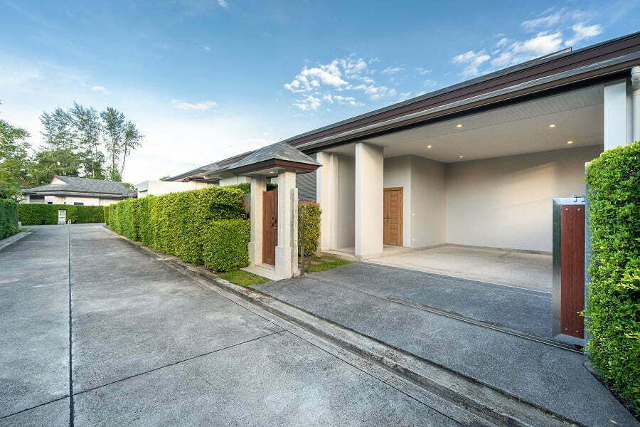 carport concrete floor