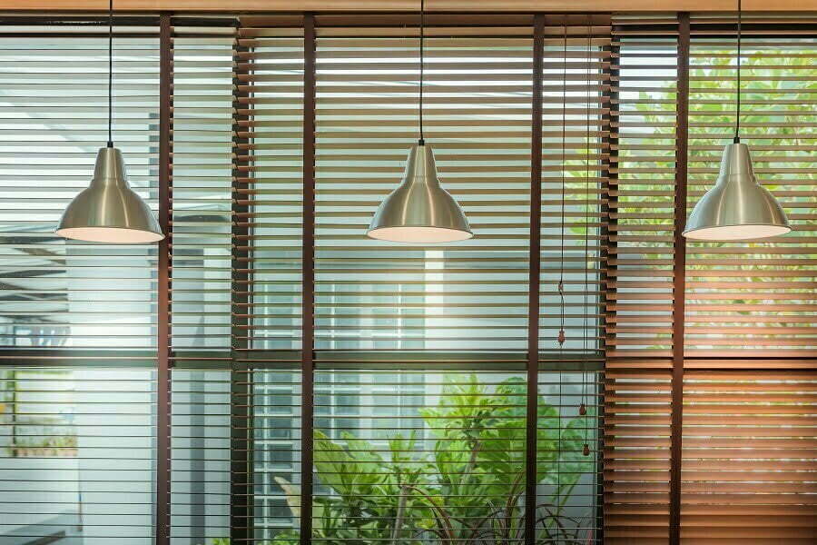 custom large window blinds