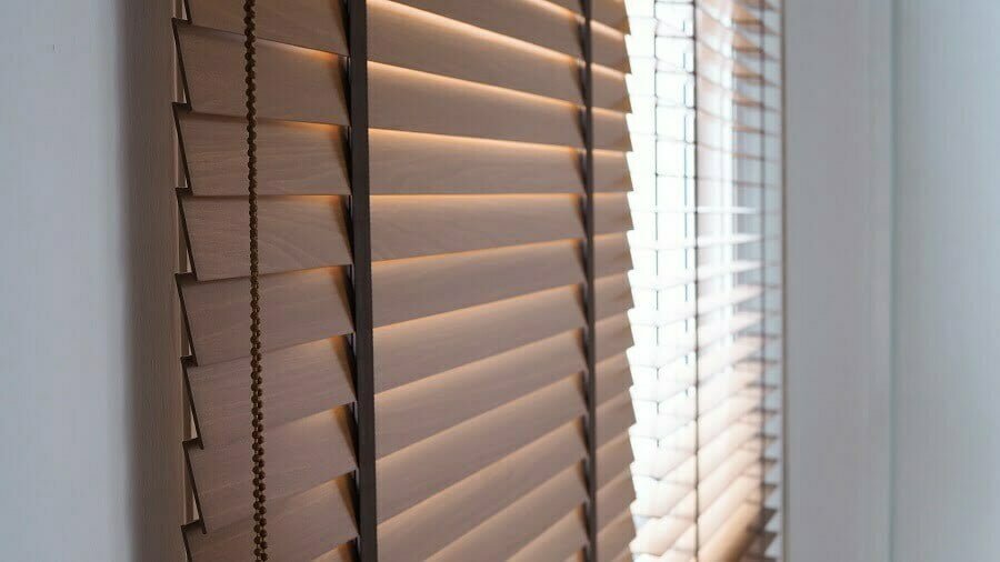 faux wood blinds