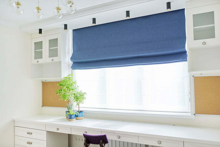 large fabric shades