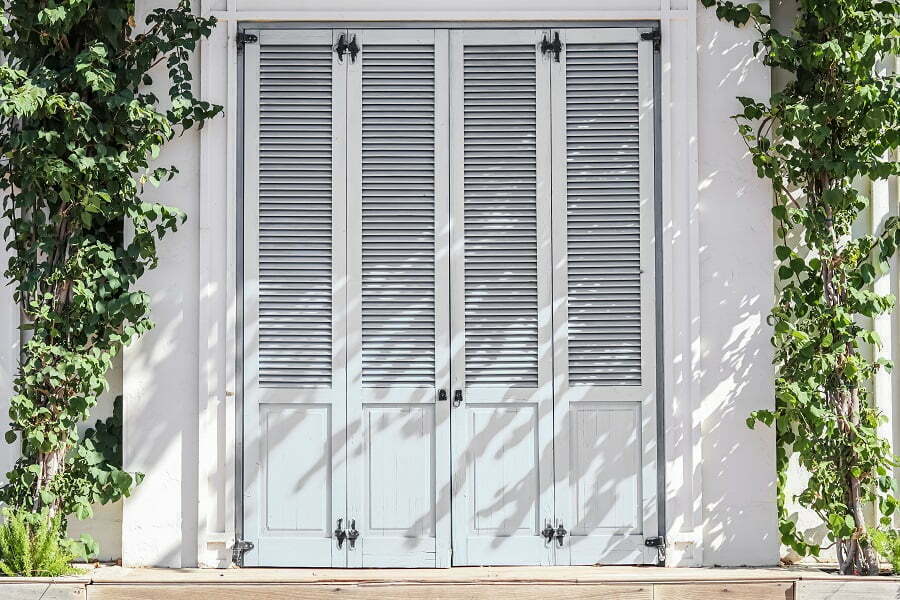 large plantation shutters