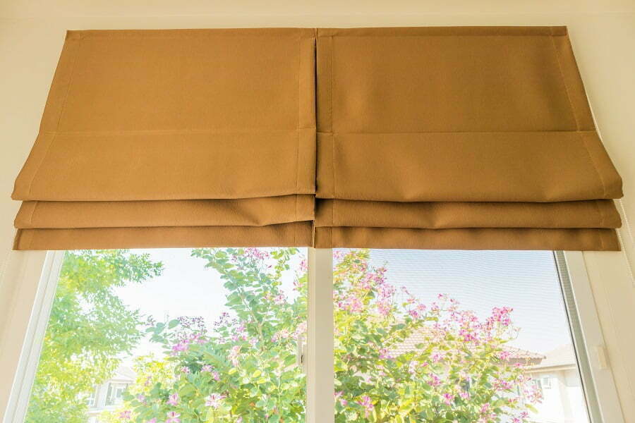 roman blinds for valance