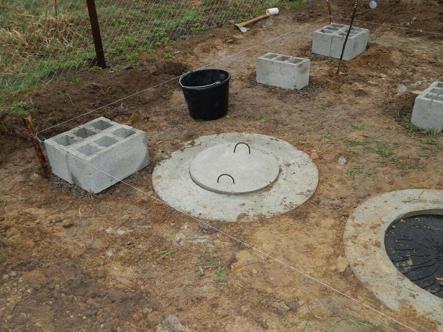 concrete blocks for a shed foundation