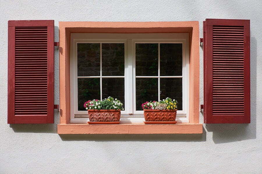 exterior window shutters