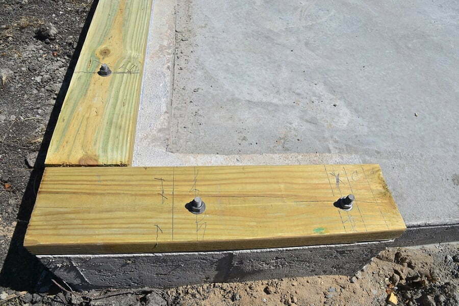 frost proof shed foundation