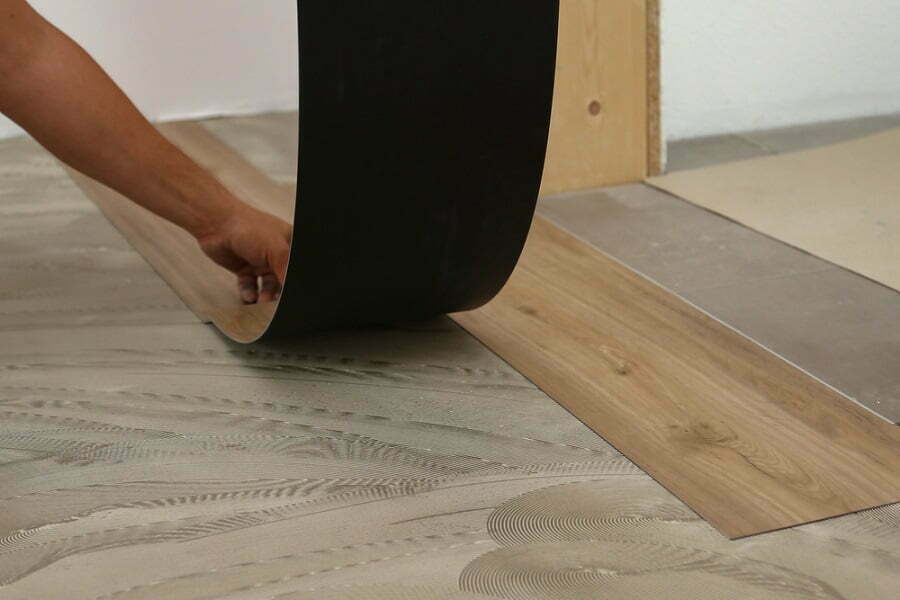 peel and stick tile floor