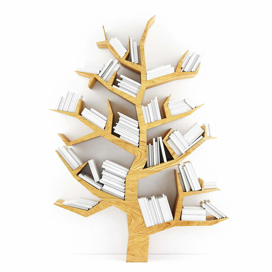 Book Tree-shelf