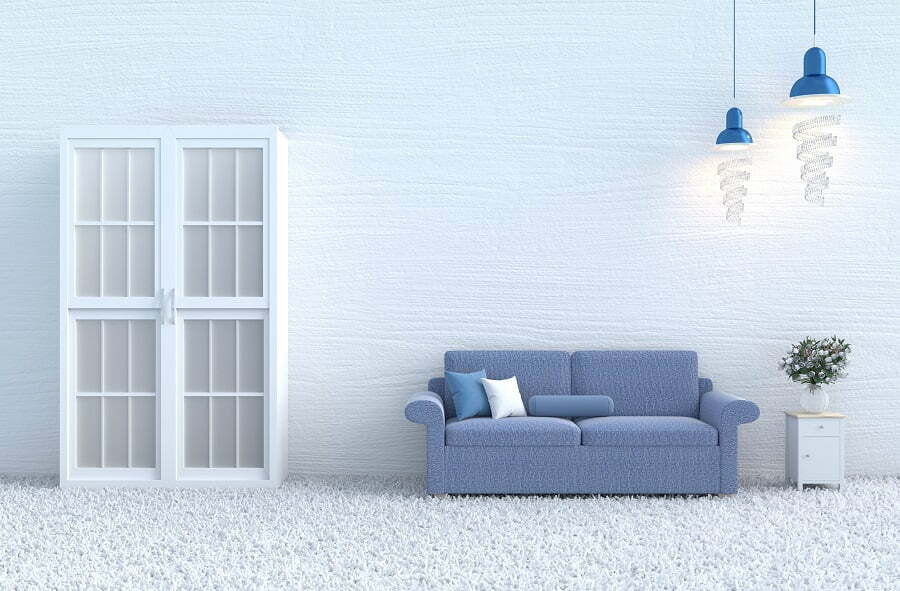 wall to wall carpeting