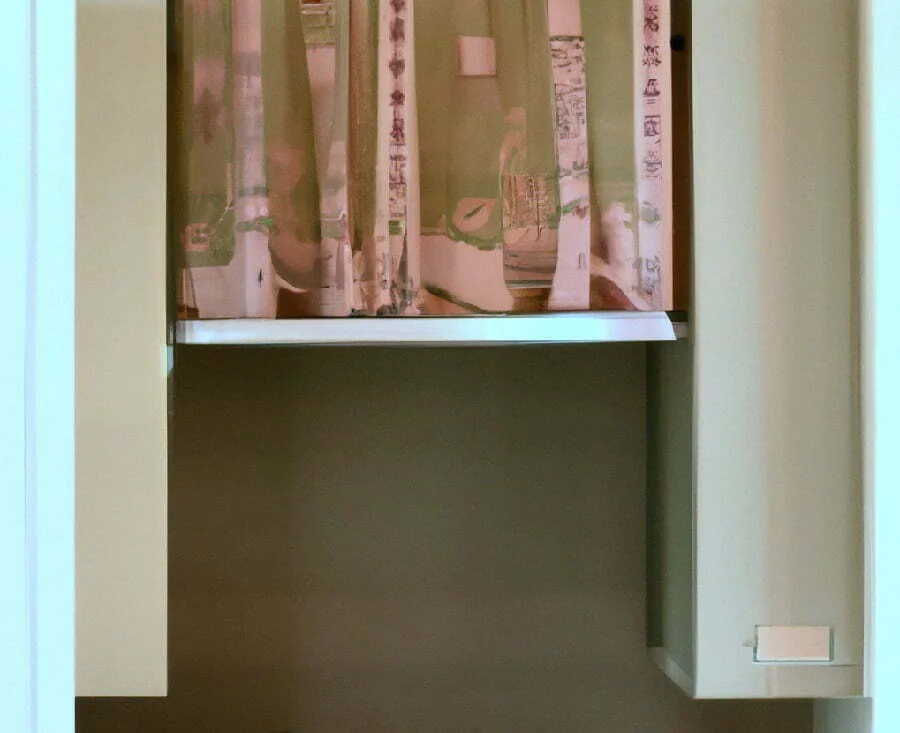 kitchen cabinet curtain