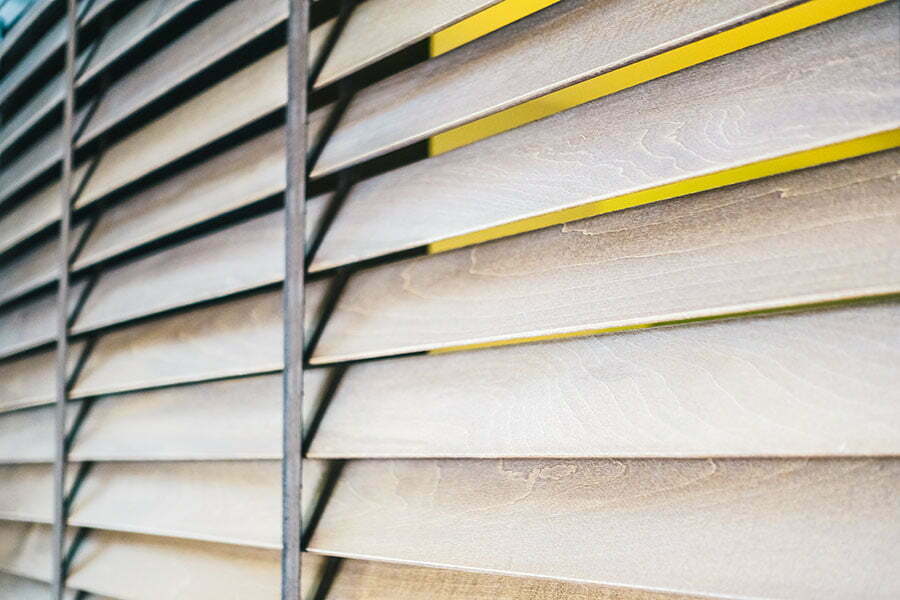 Distressed Wood Blinds