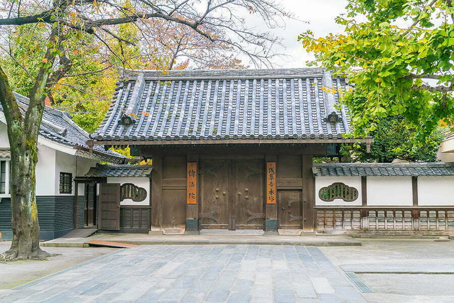 Japanese Style Wood Gate