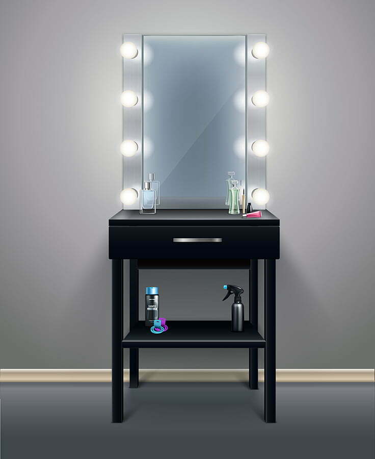 Light-up Mirror