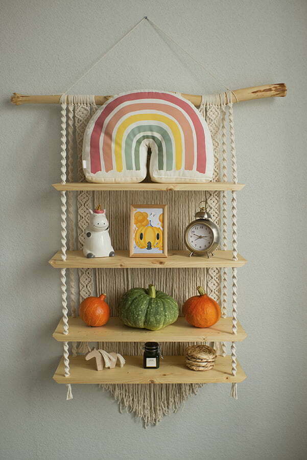 Macrame Hanging Shelf