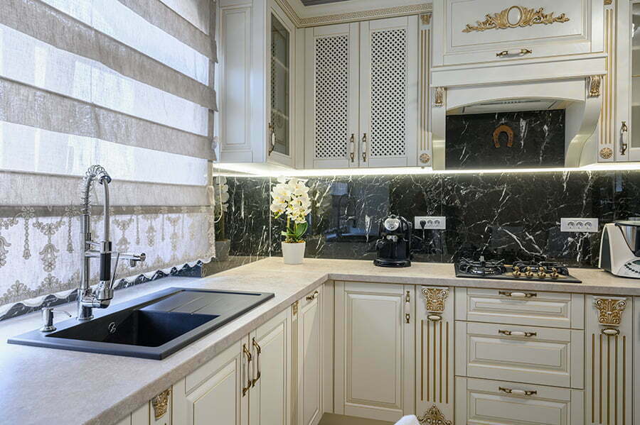 Sheer Shades for kitchen