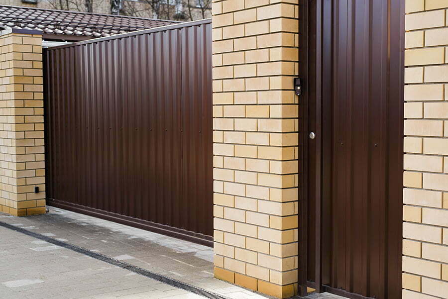 Vinyl Electric Gates