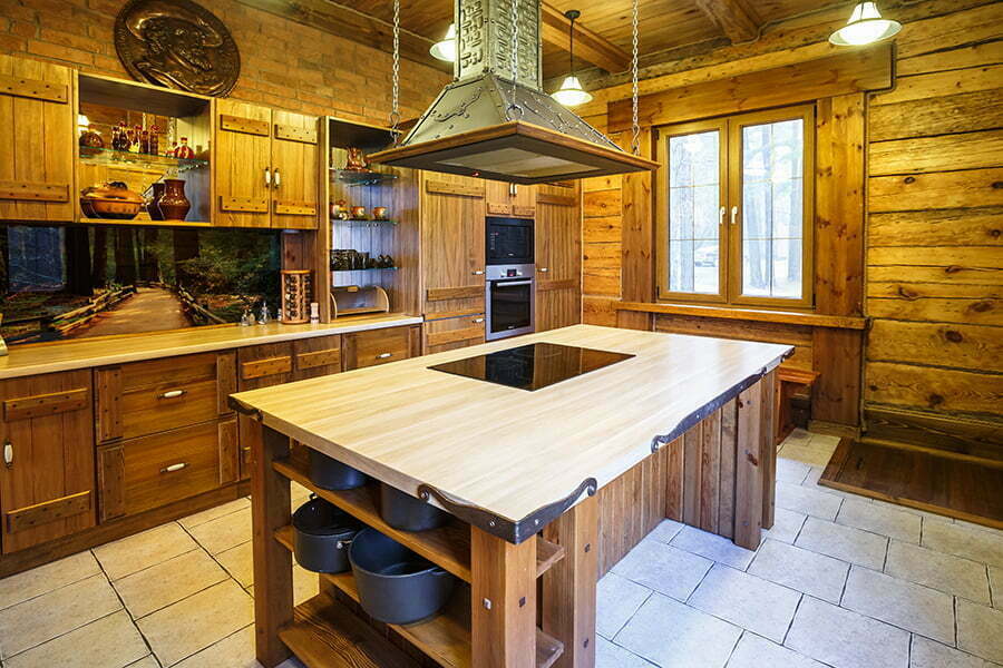 Wood Stain butcher block