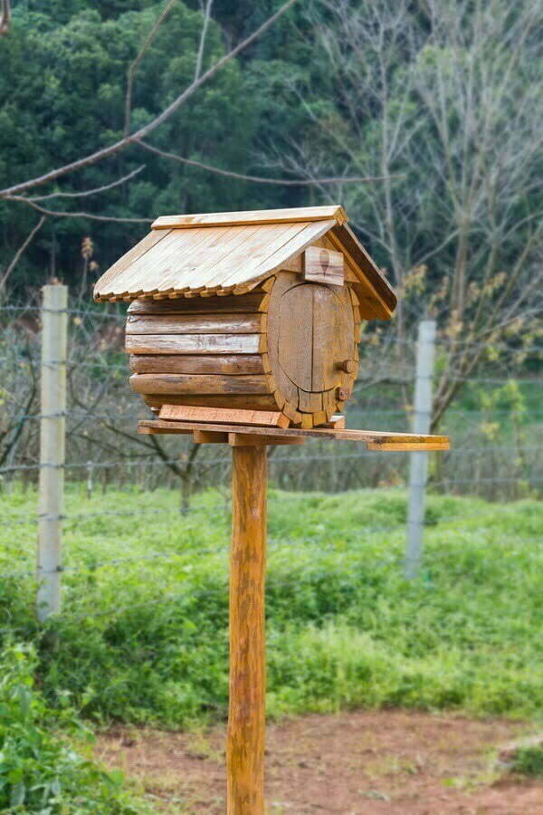 birdhouse mailbox