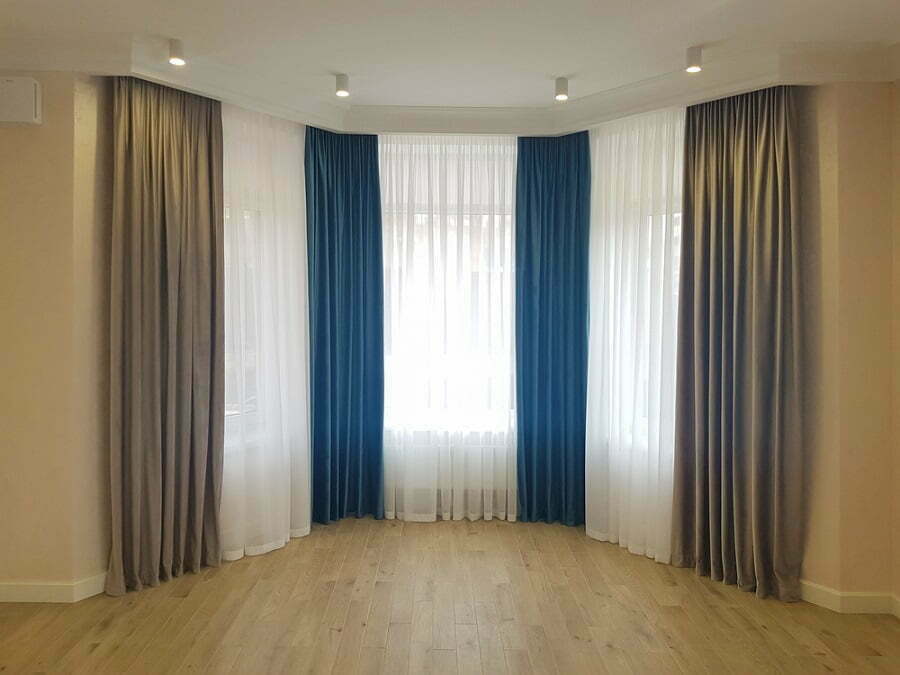 bold bay window curtains