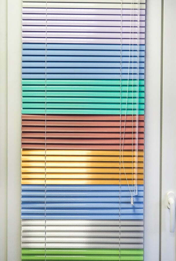 colored blinds