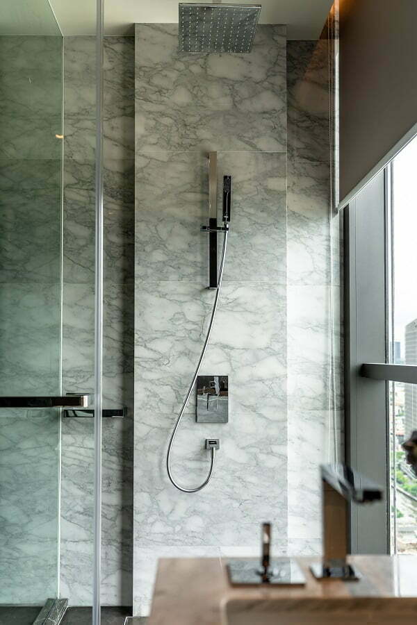 shower space