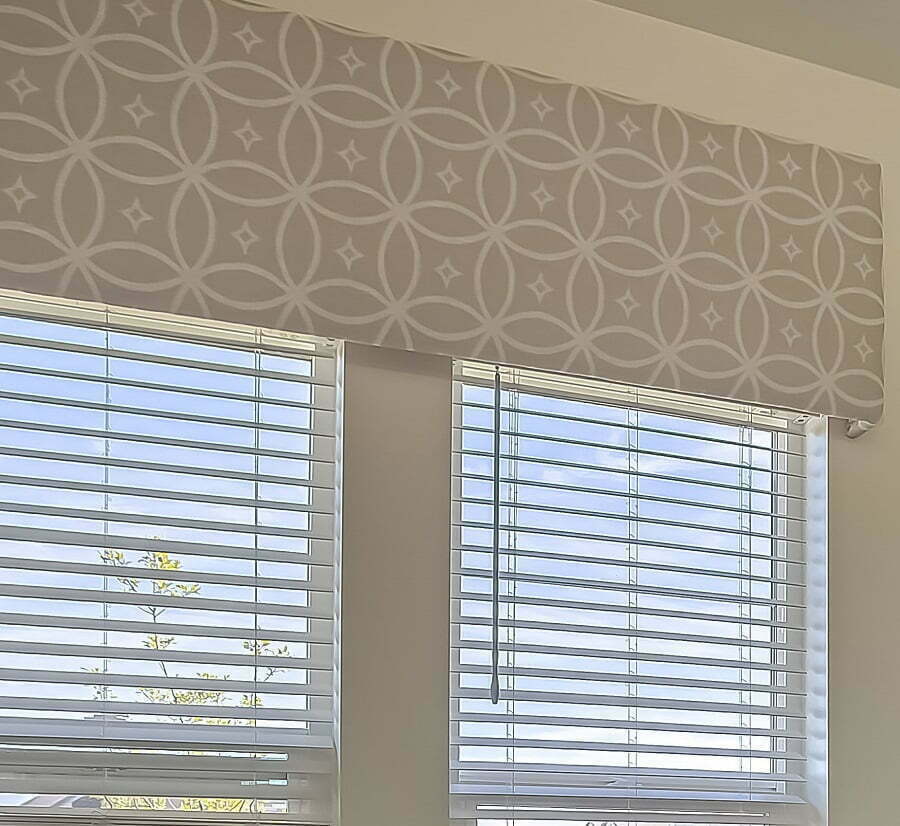 valance over blinds