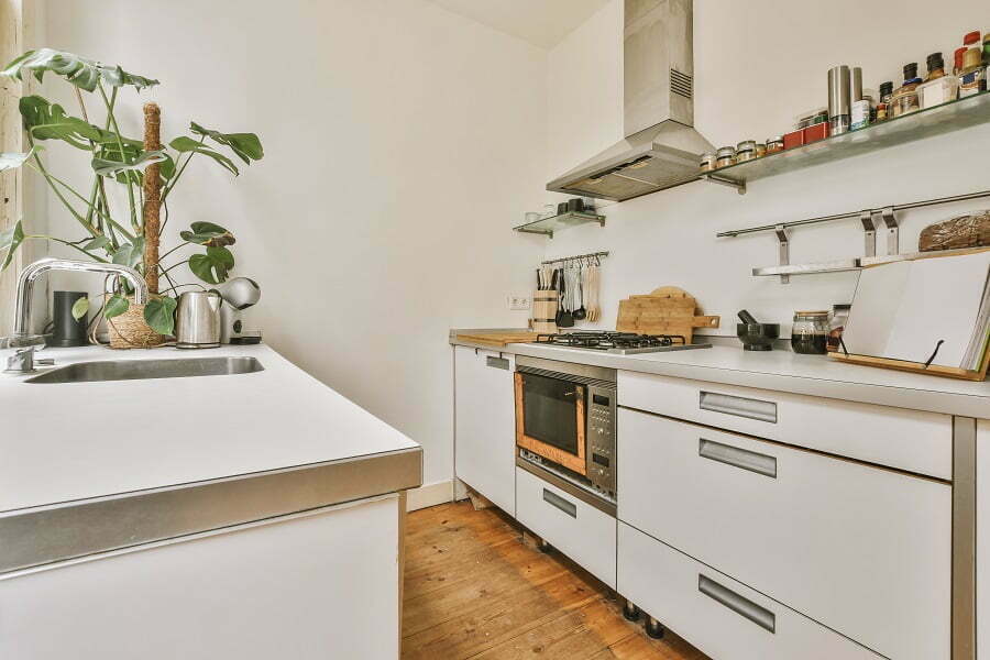 organized kitchen