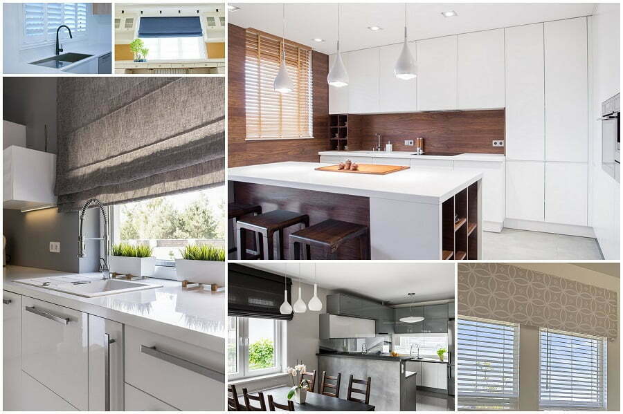 window blinds ideas for the kitchen