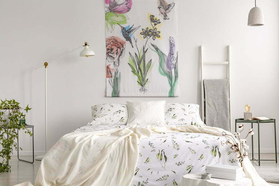 bedroom large art