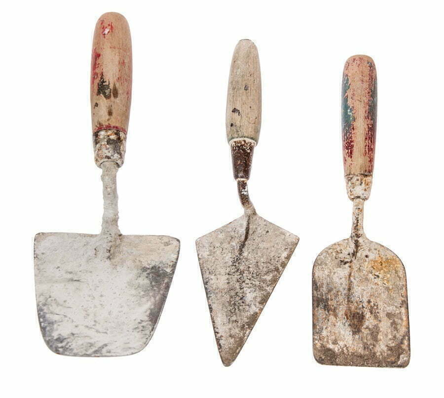 old masonry trowels