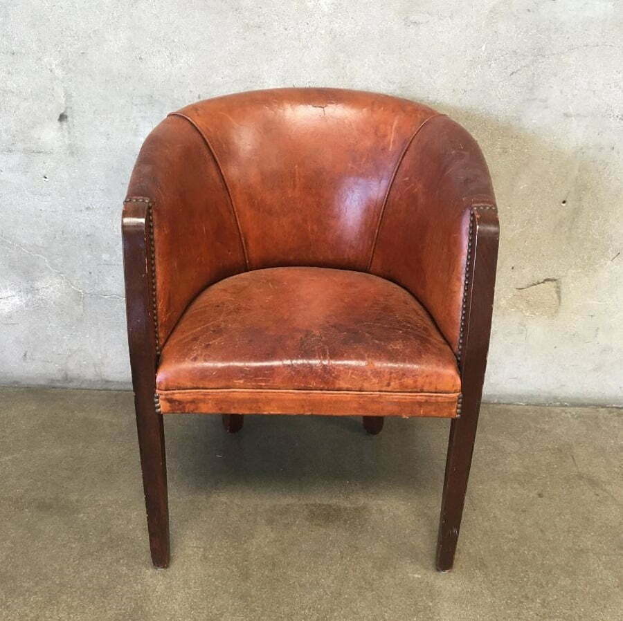 urban americana vintage leather chair